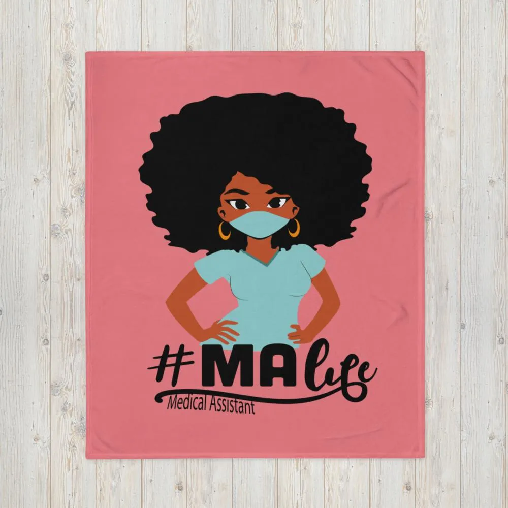 "MA Life" Throw Blanket