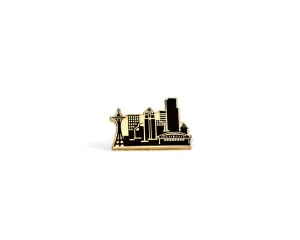"Seattle Skyline" Lapel Pin