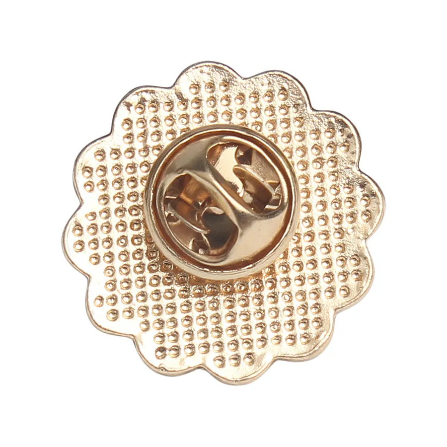 Rainbow Flower Pin