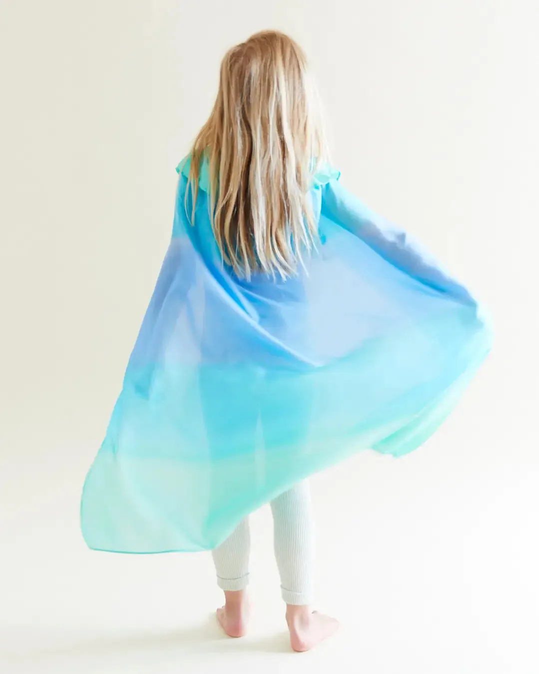 Reversible Silk Play Cape