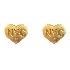 Roam Earrings - New York City Heart