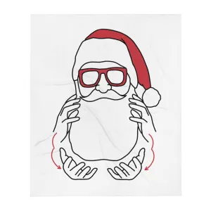 SANTA (ASL) Throw Blanket