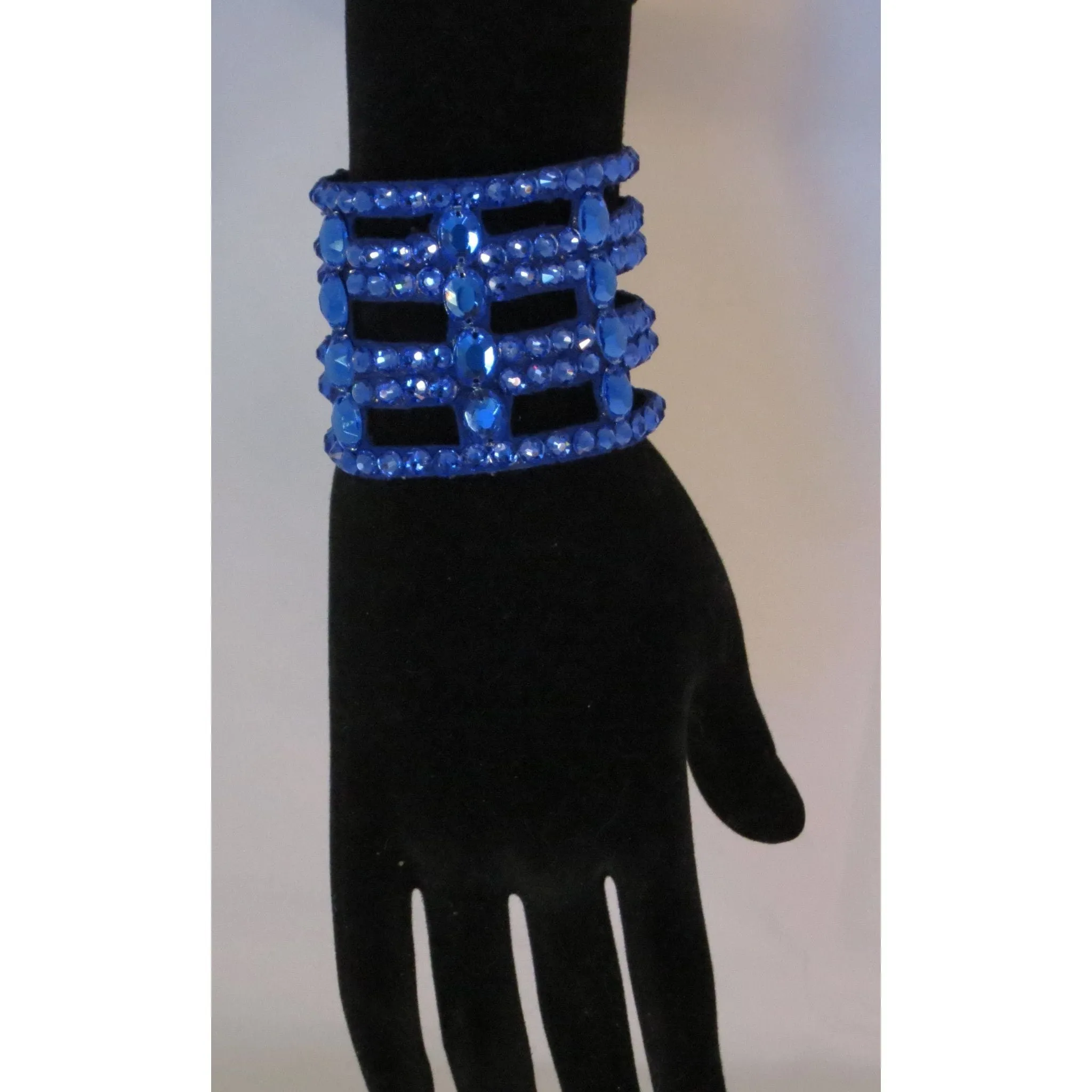 Sapphire Crystal Cut out bracelet