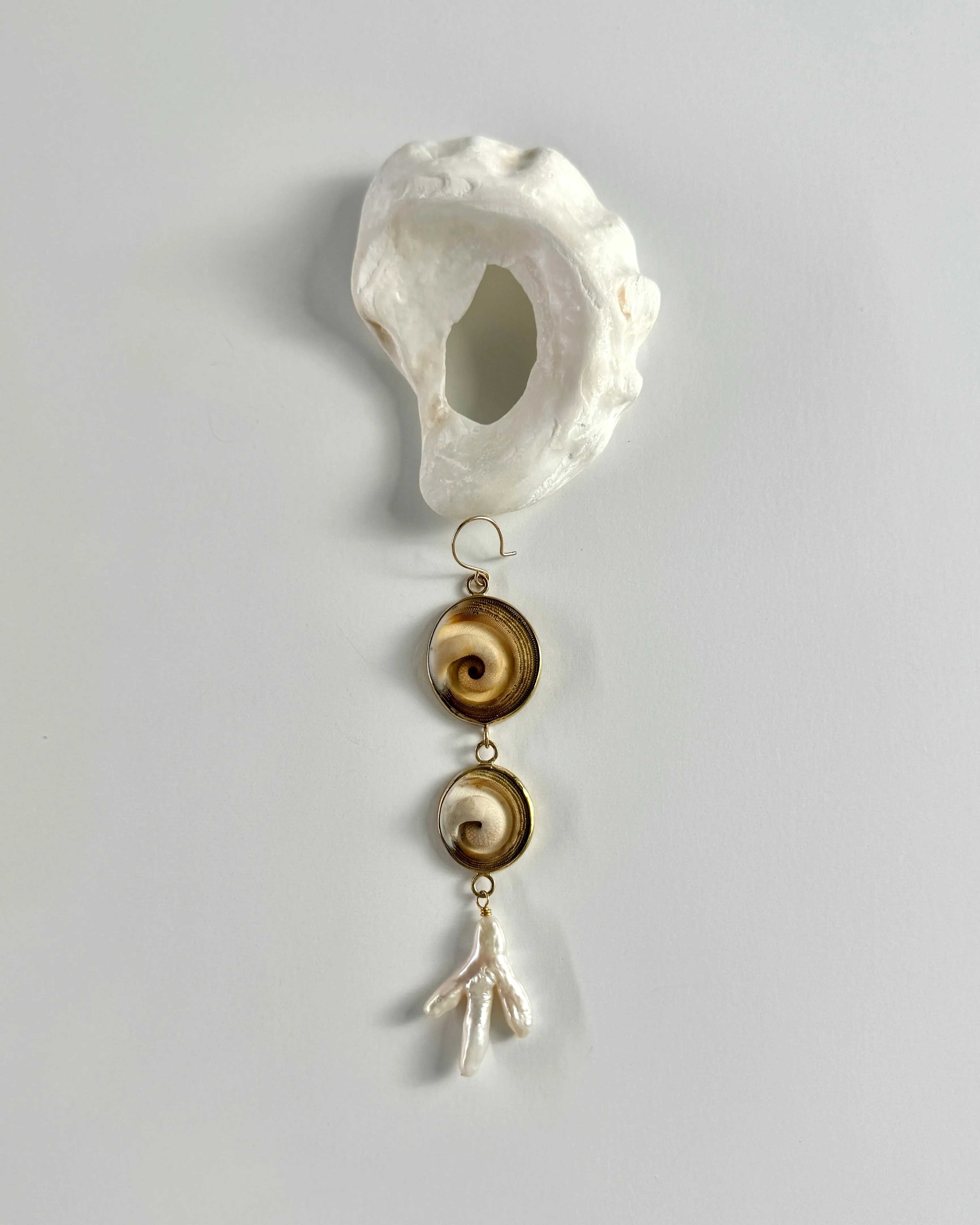 Shell Drop Earrings