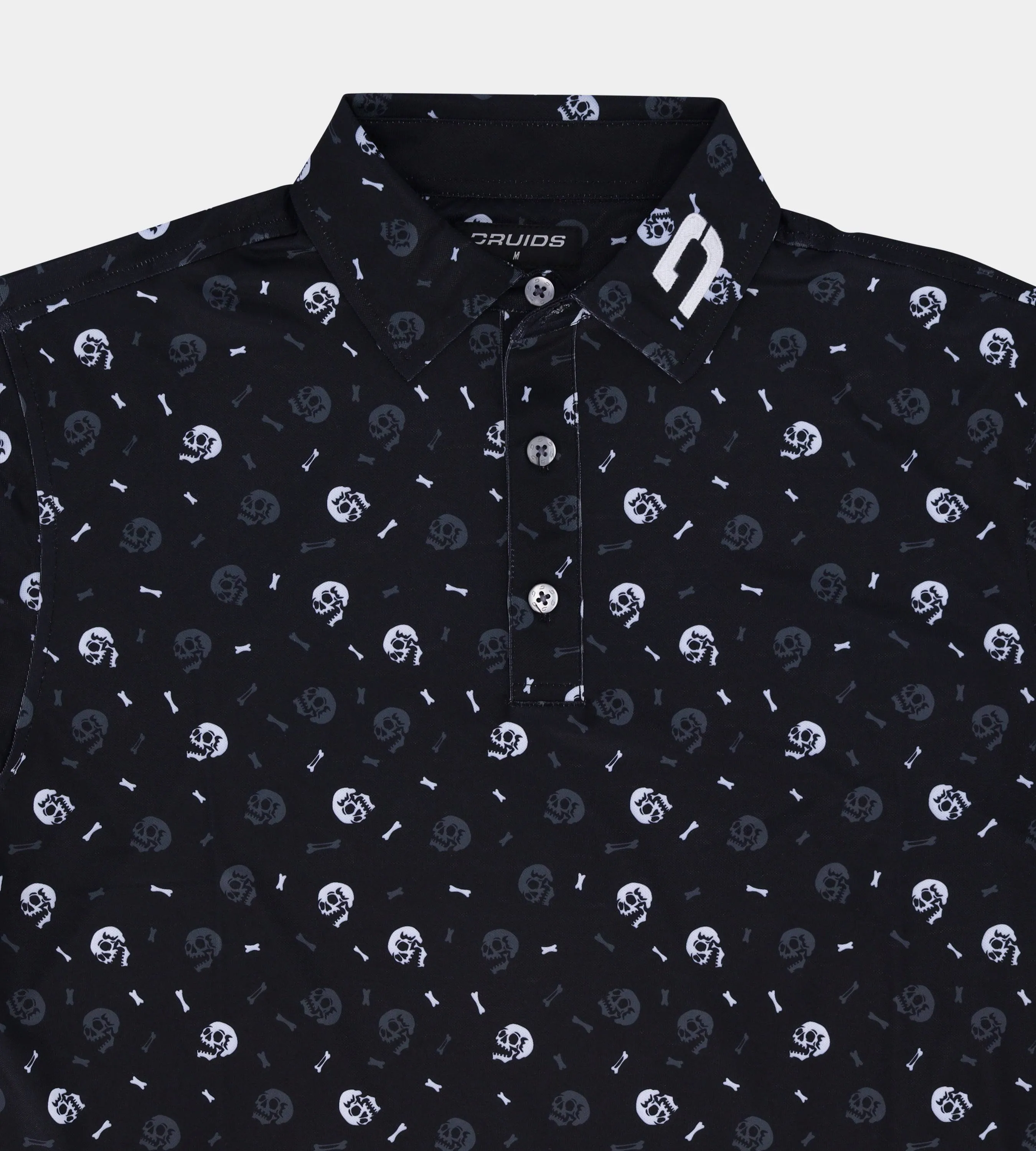SKULLZ 2.0 POLO - BLACK