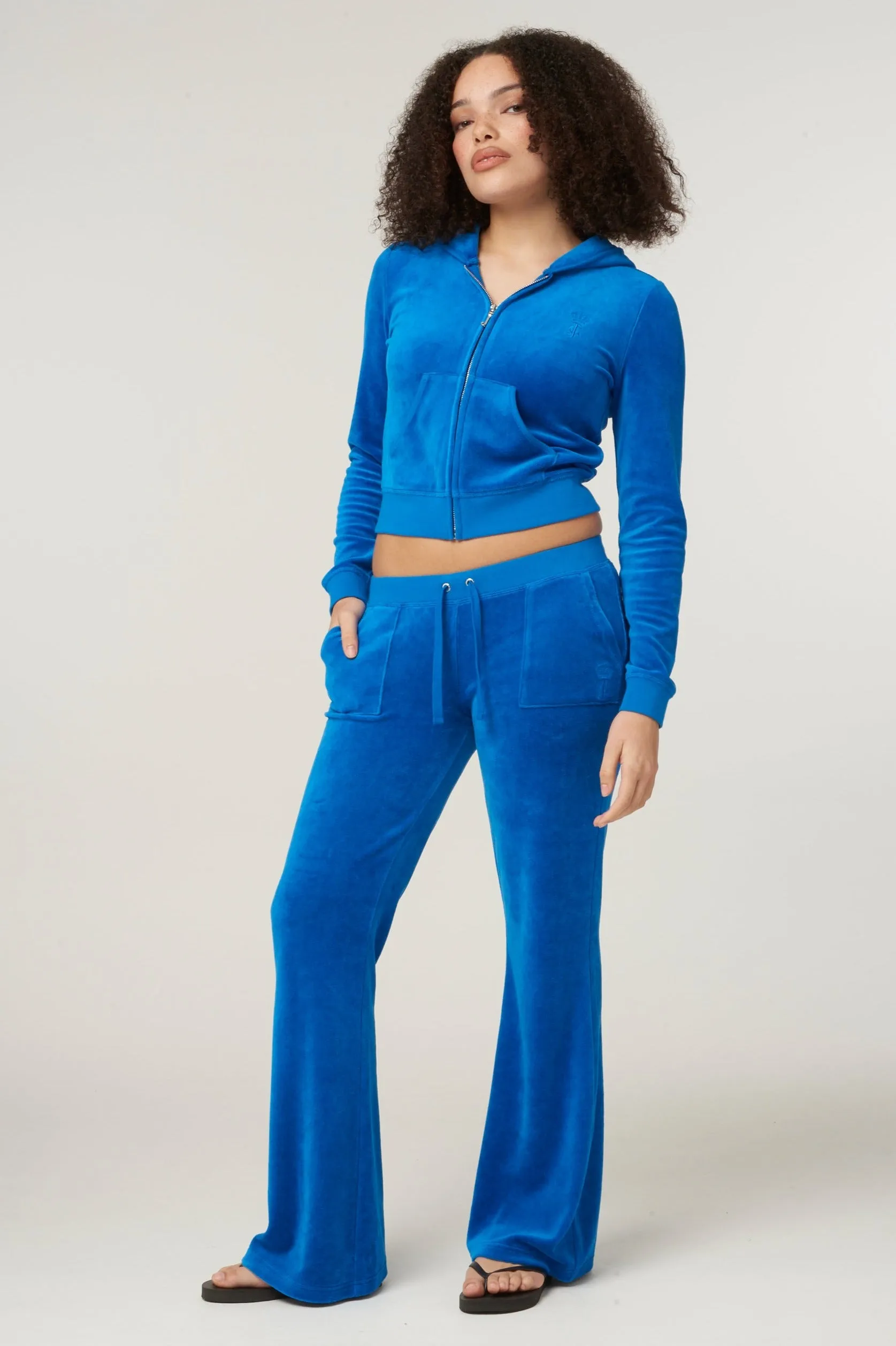 SKYDIVER ULTRA LOW RISE BAMBOO VELOUR HERITAGE POCKETED BOTTOMS
