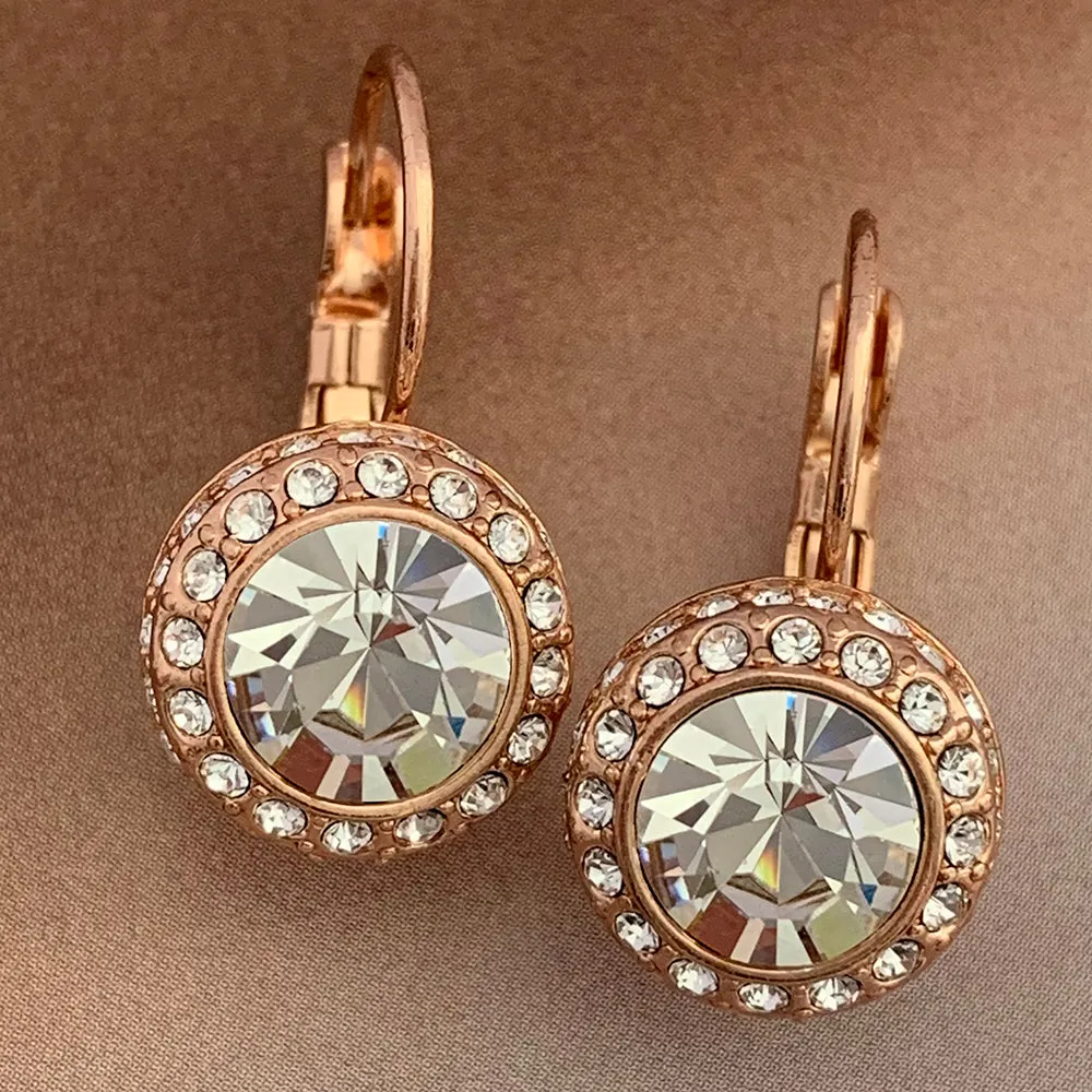 sparkle drop earrings