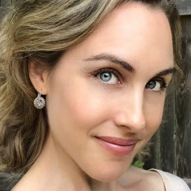 sparkle drop earrings