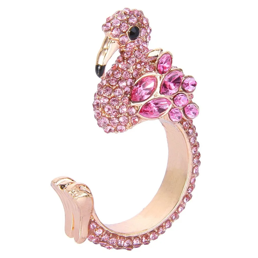 Sparkling Pink Flamingo