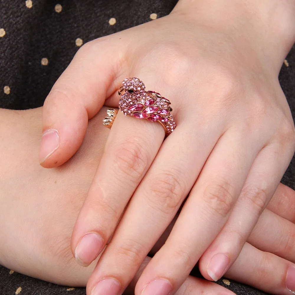 Sparkling Pink Flamingo