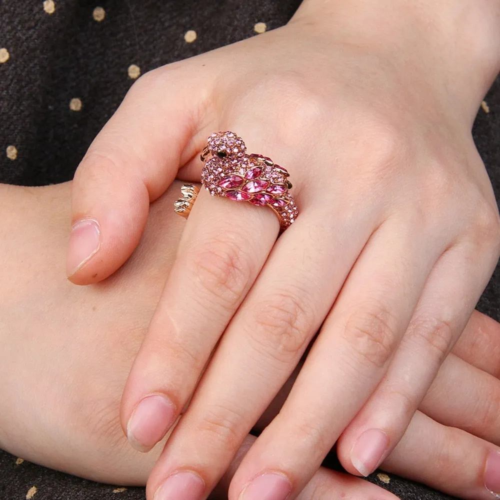 Sparkling Pink Flamingo