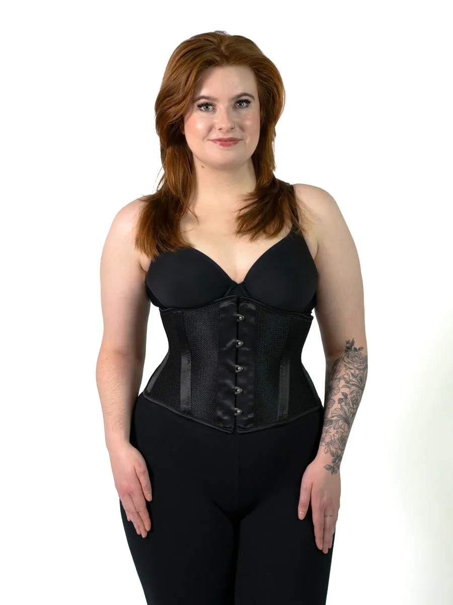 Sport Mesh Romantic Curve Waspie Underbust Corset : CS-220