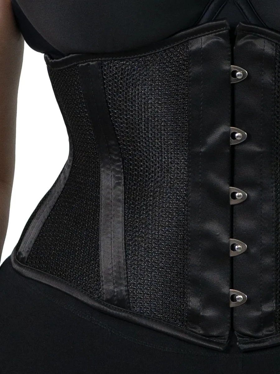 Sport Mesh Romantic Curve Waspie Underbust Corset : CS-220