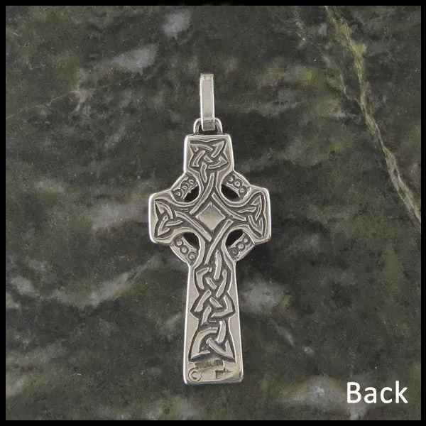Sterling Silver Inis Celtic Cross Pendant