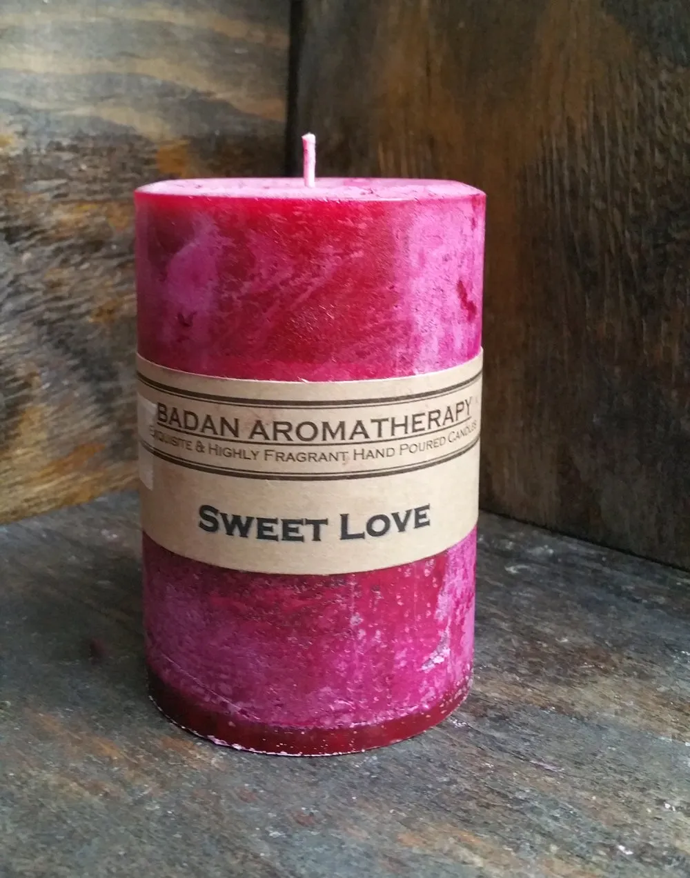 Sweet Love Pillar Candle Collection