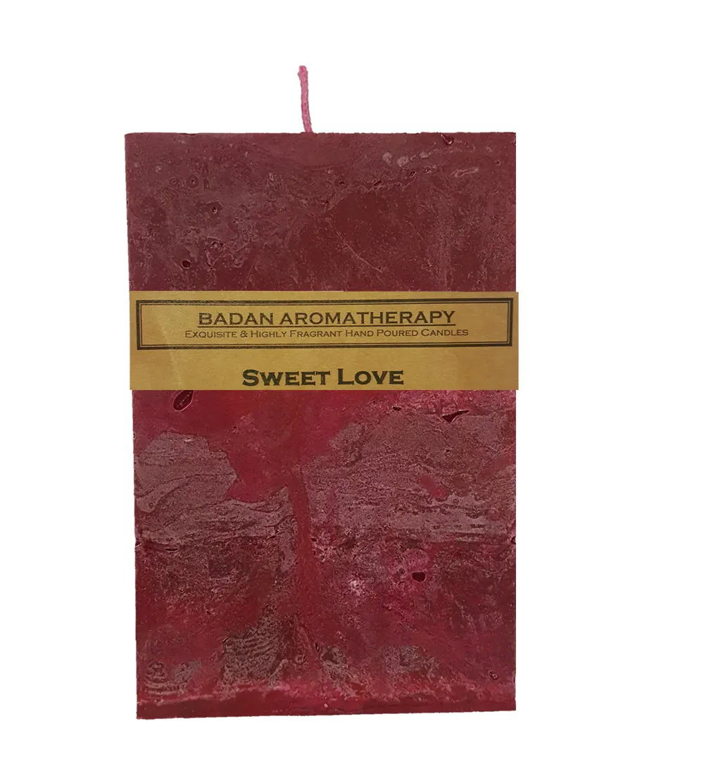 Sweet Love Pillar Candle Collection