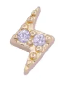 The Crowns Bespoke Jewelry Gold Rhinestone Emoji Charms