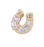 The Crowns Bespoke Jewelry Gold Rhinestone Emoji Charms