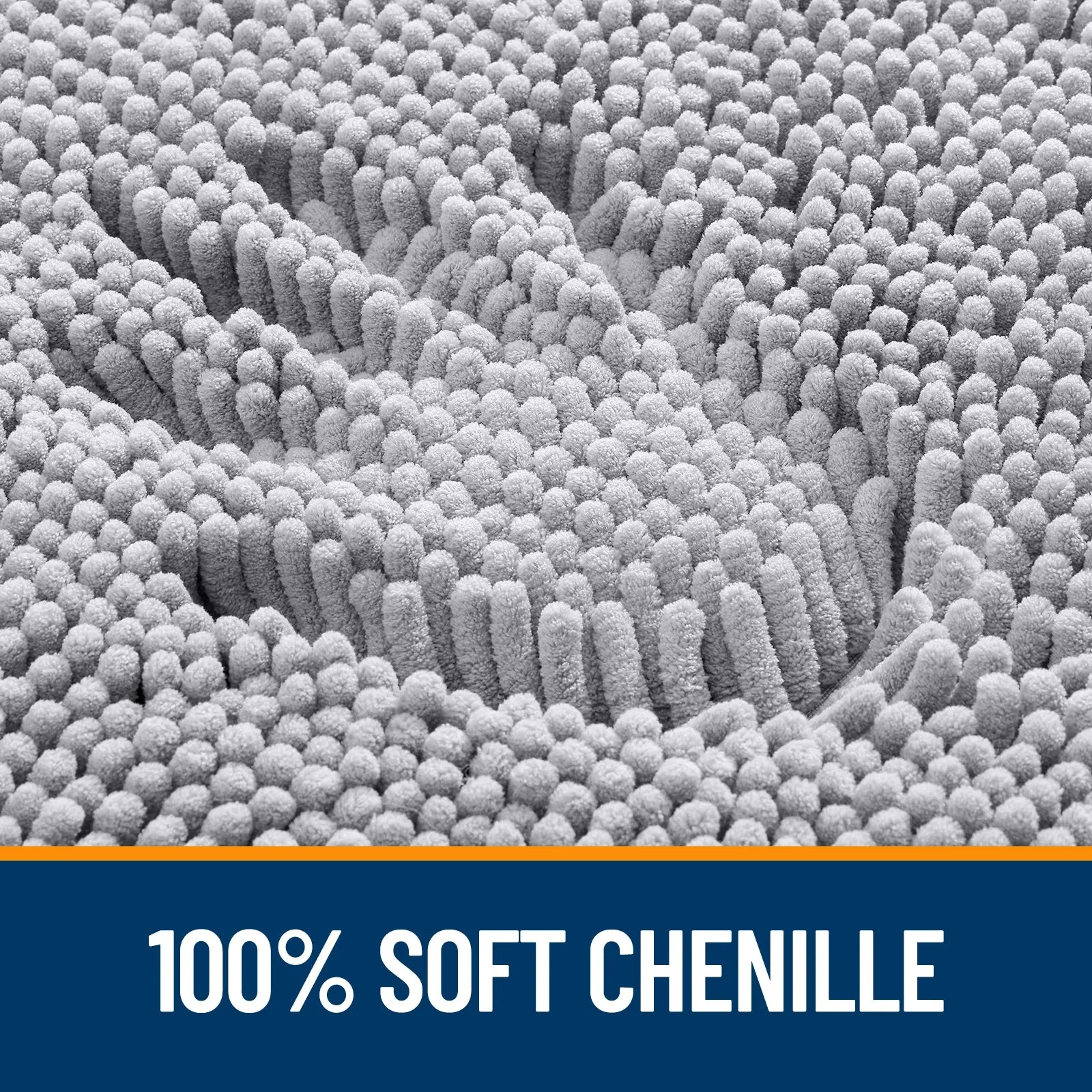 Thick Absorbent Shaggy Bath Mat