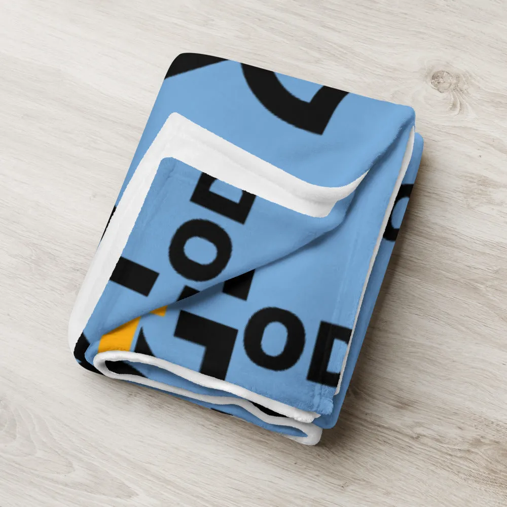 Throw Blanket - Blue