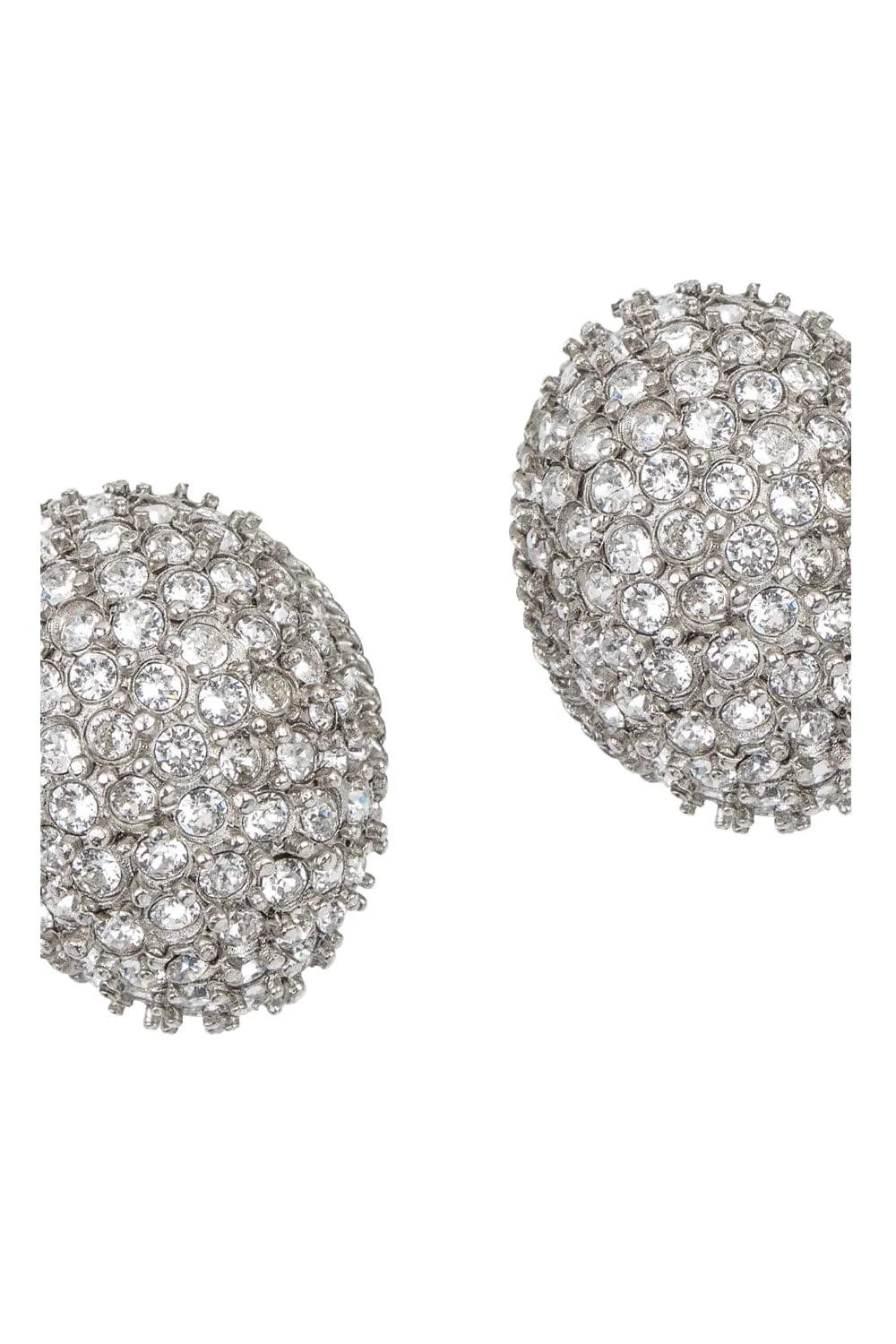 Tinsel Crystal Stud Earrings