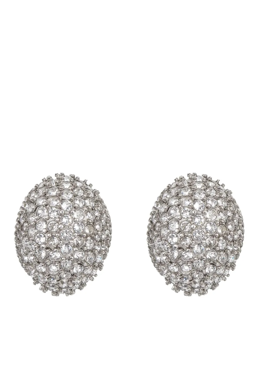 Tinsel Crystal Stud Earrings
