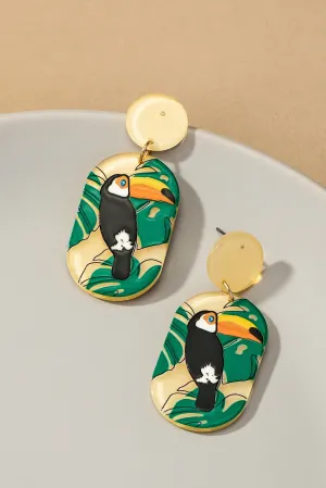 Tropical Tale Drop Earrings