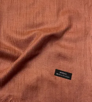 Turkish Modal Hijab Istanbul - Rust Orange
