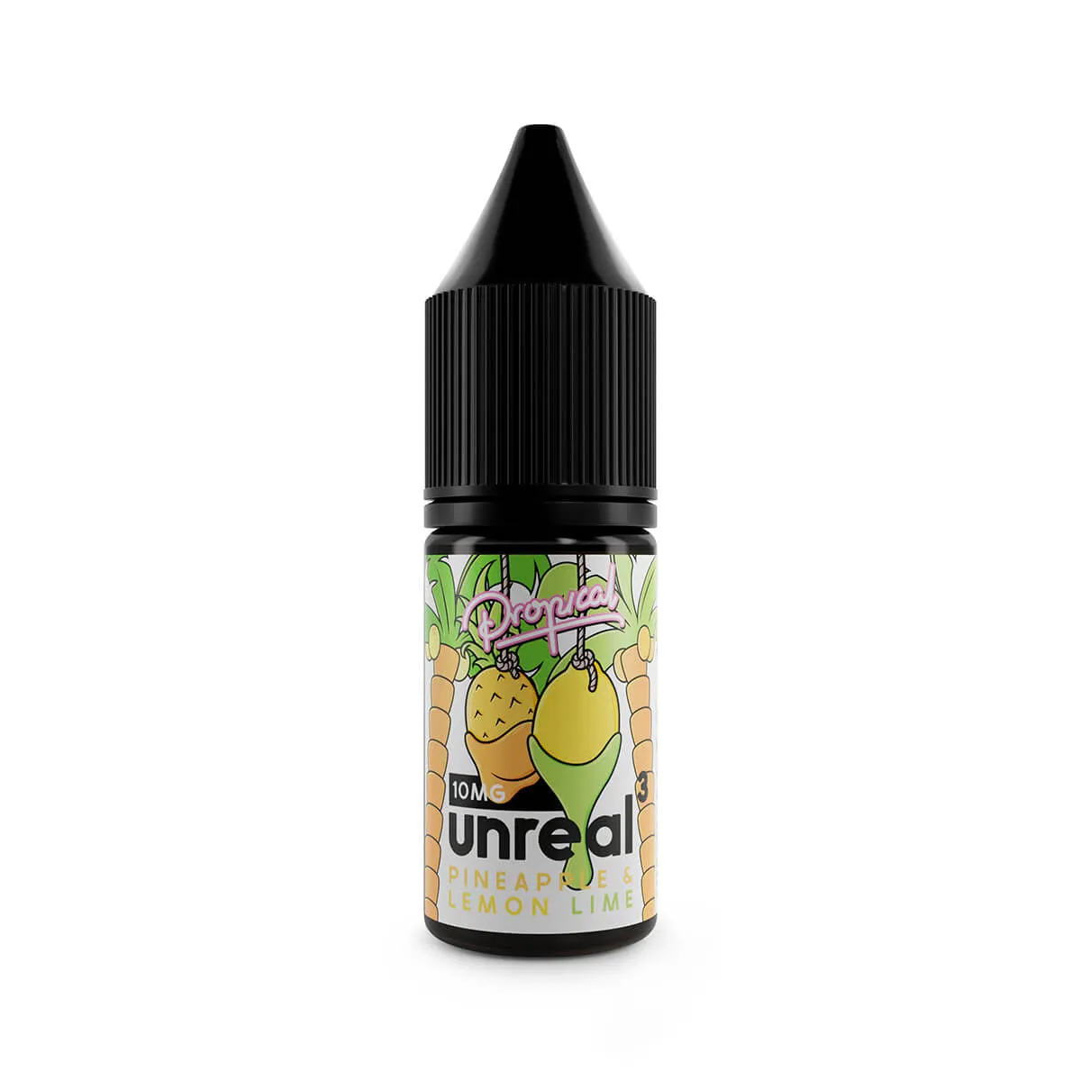 Unreal 3 - Pineapple Lemon & Lime - Salts - 10ML