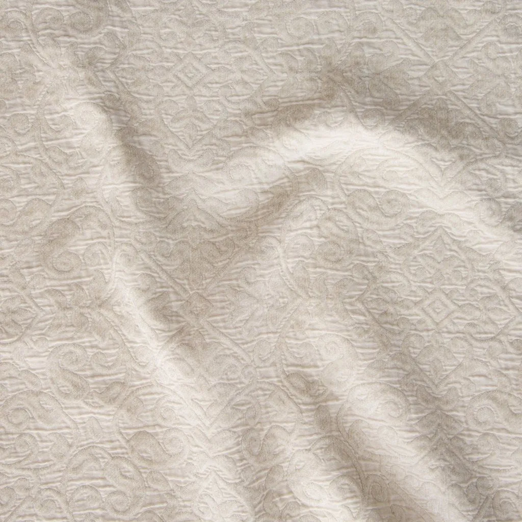 Vienna Coverlet - Parchment - Queen