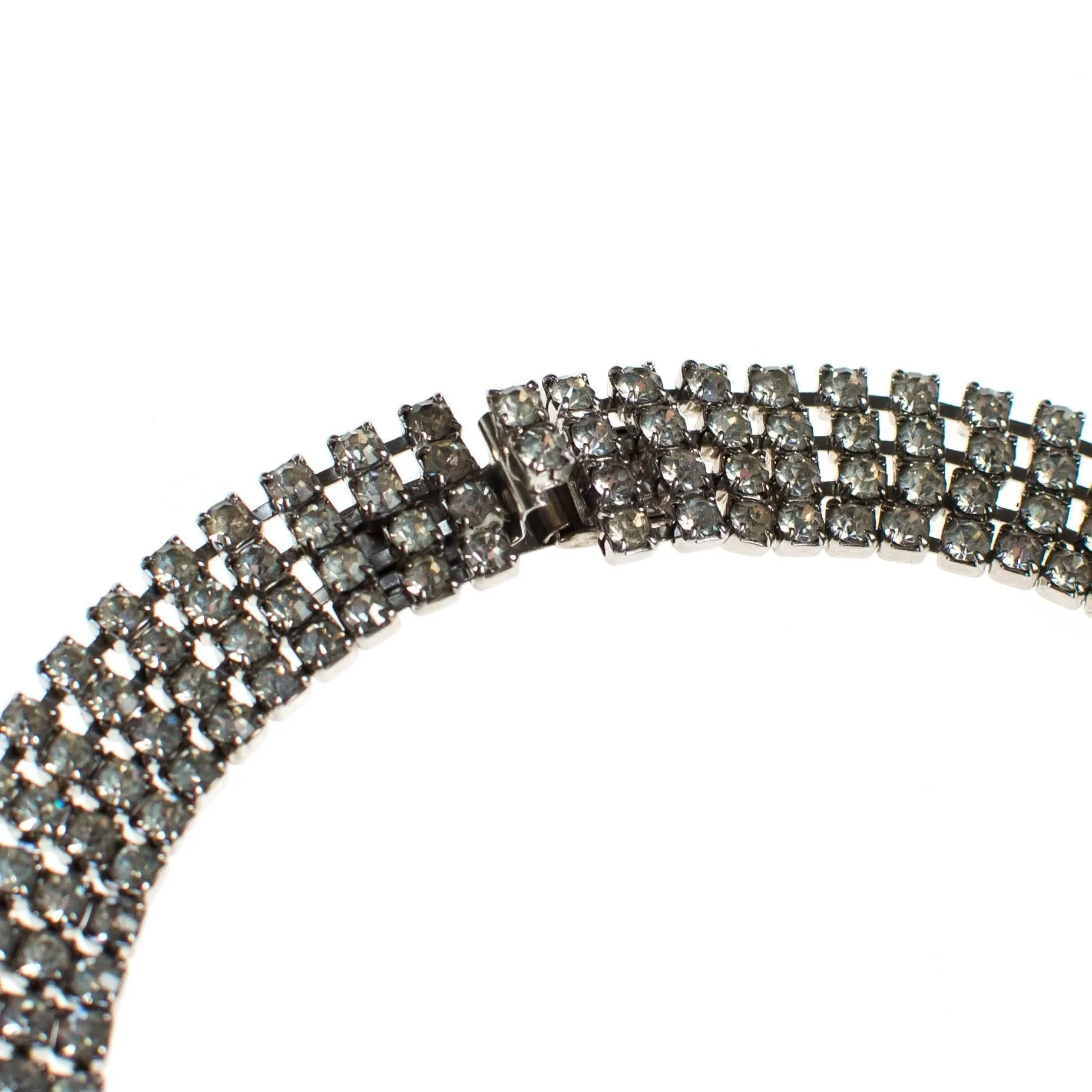 Vintage Rhinestone Choker Necklace