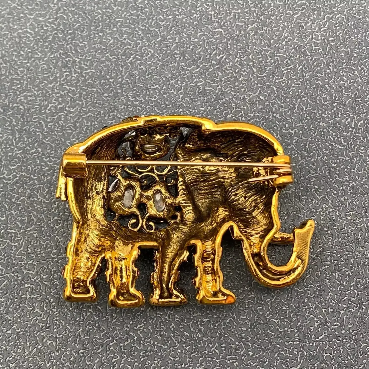 Vintage Thai Elephant Brooch