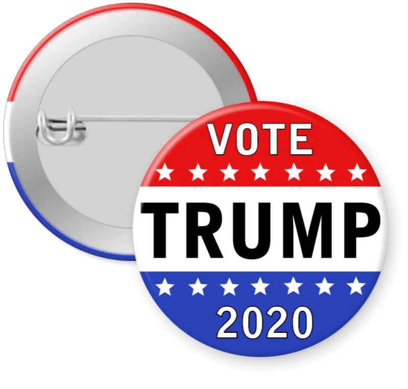 Vote for Trump 2020 Campaign Button Sets