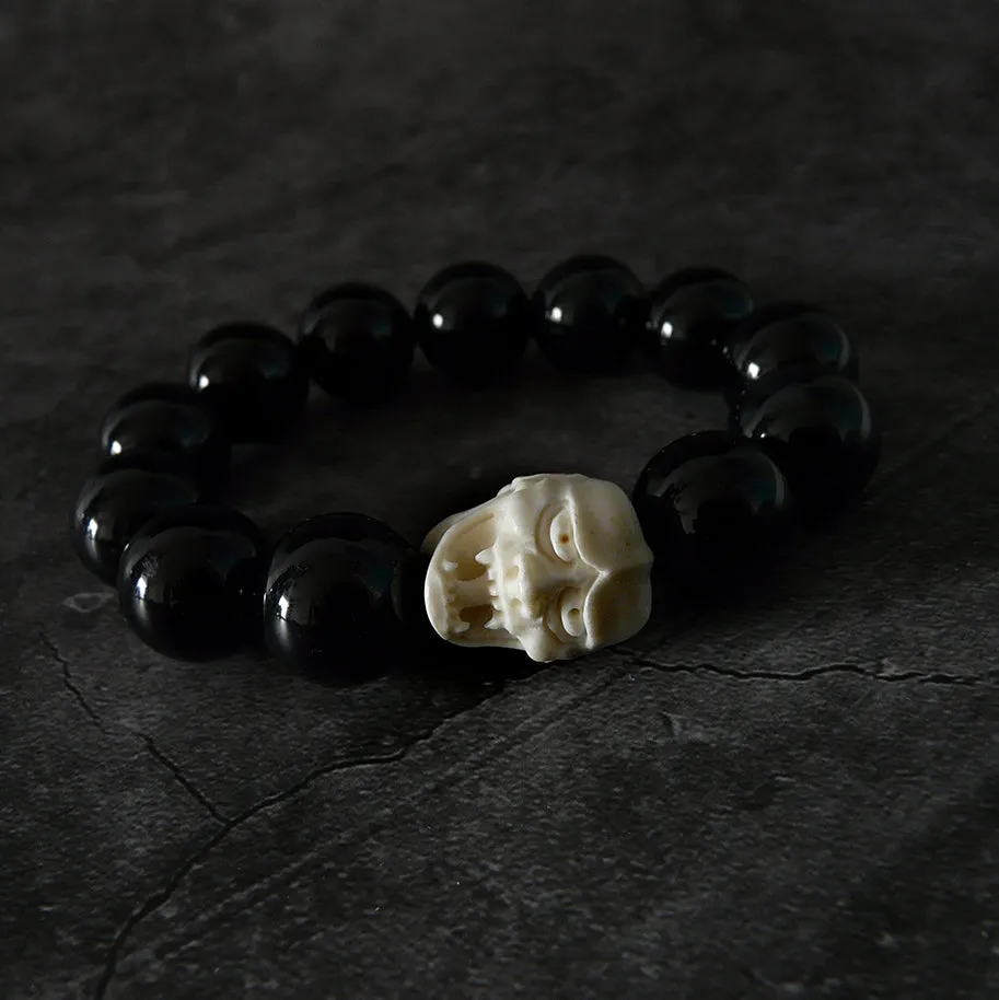 White Hannya Demon Mask Bracelet (50% OFF)