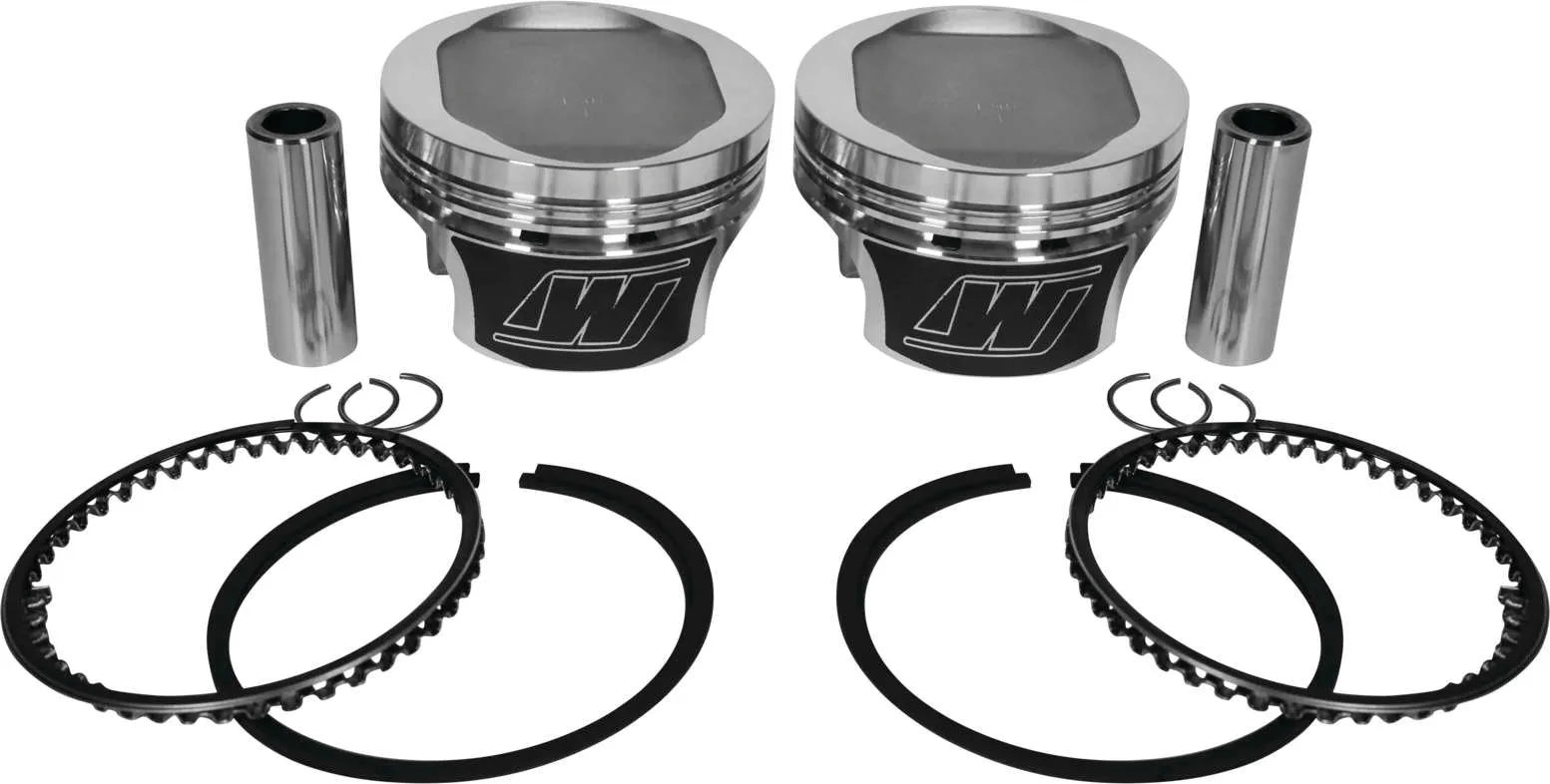 Wiseco K0215PS Tracker Series Piston Kit (1340ci.) - Standard Bore, 8.5:1 Compression