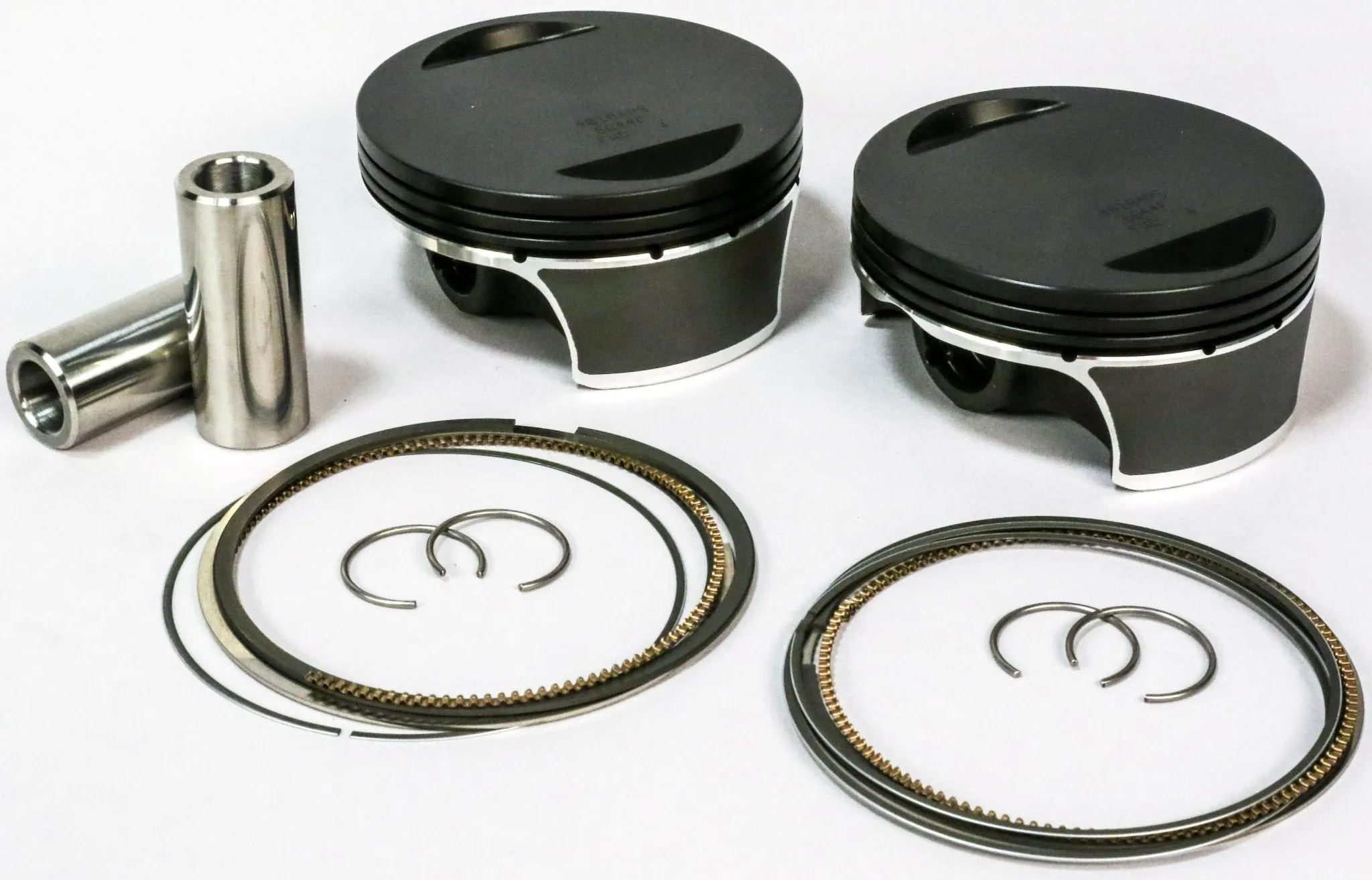 Wiseco K2785 K Black Edition Piston Kit ( 114in., Postive -2cc) - 4.080in. Bore, 11:1 Compression