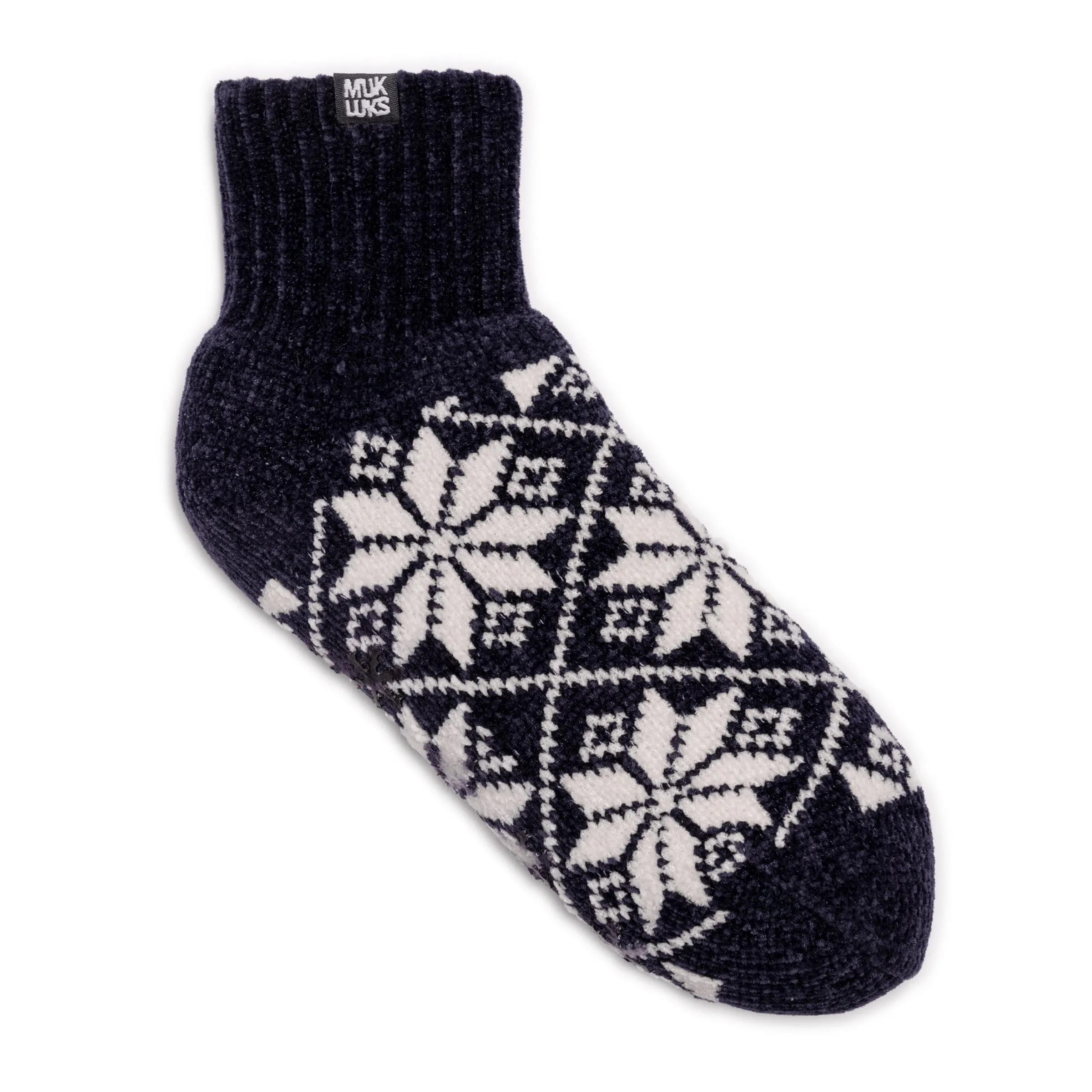 Women's Chenille Cabin Sock and Headband Set
