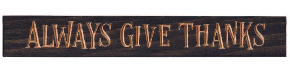 Wooden Shelf Setter Signs - 12" X 1.75"