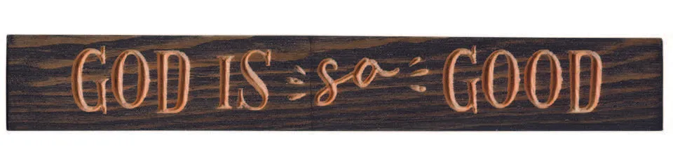 Wooden Shelf Setter Signs - 12" X 1.75"